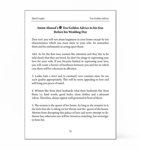 Ideal Couple – by Shaykh Mufti Saiful Islam - Islamic Pixels