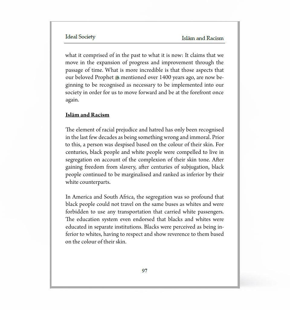 Ideal Society – by Shaykh Mufti Saiful Islam - Islamic Pixels