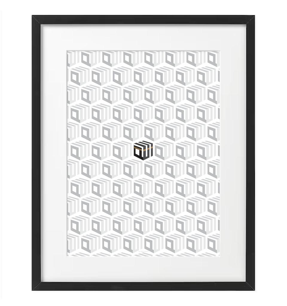 "Kaaba & Allah" Islamic Frame - Islamic Pixels