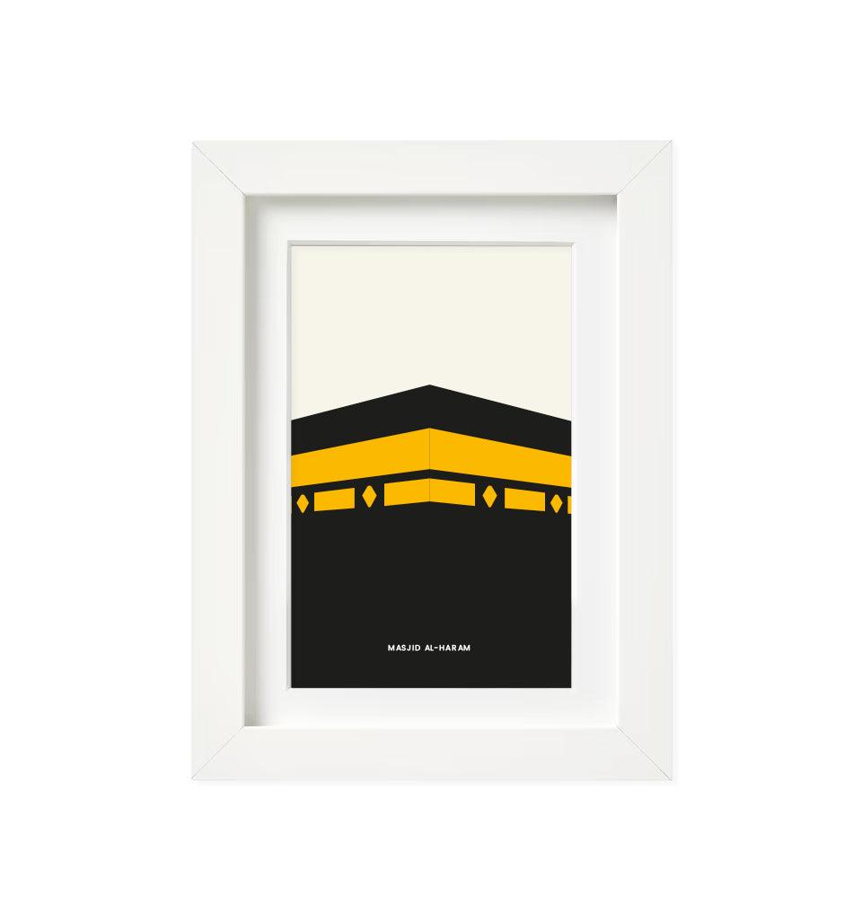 "Masjid-Al-Haram" Islamic Frame - Islamic Pixels
