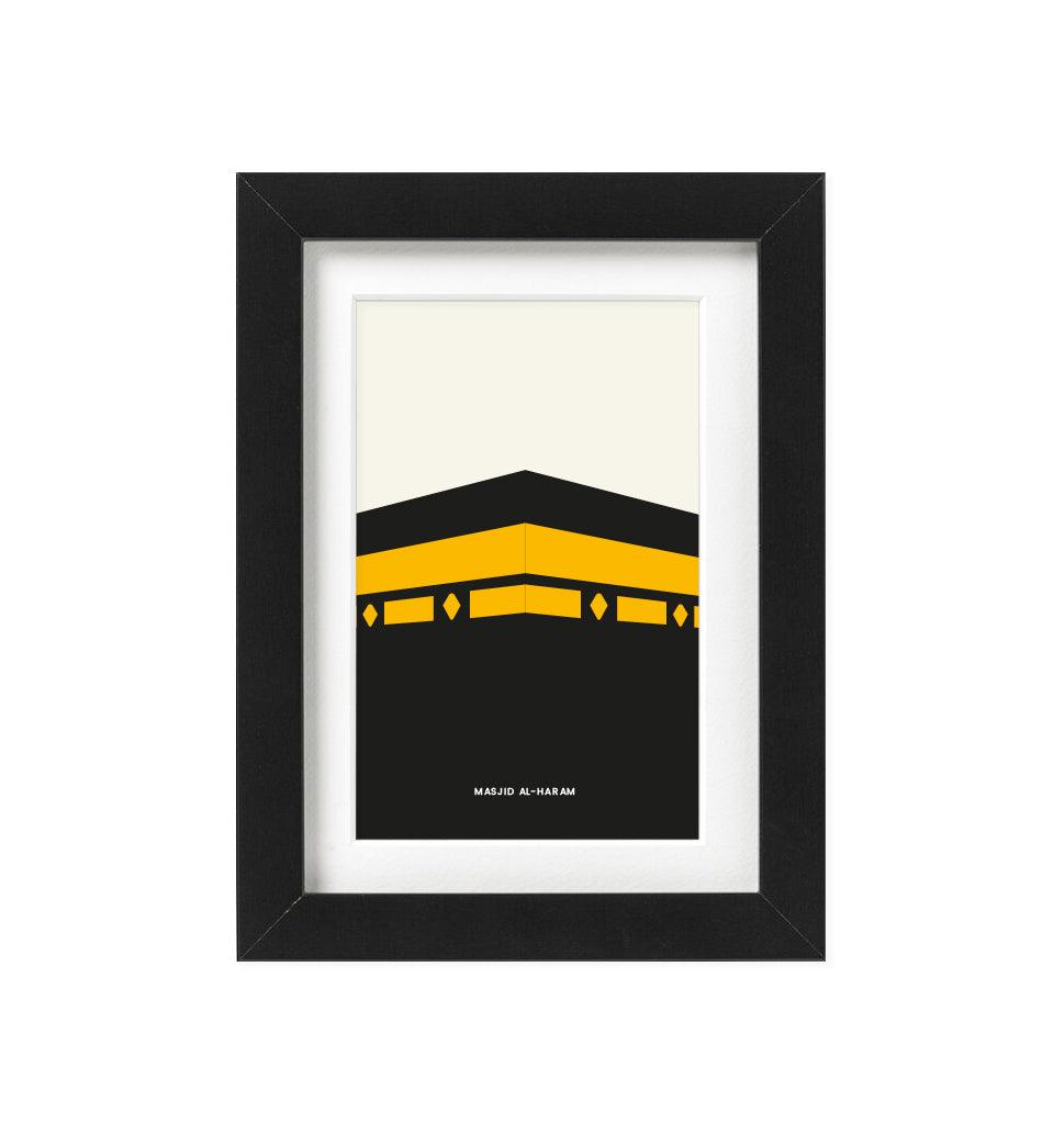 "Masjid-Al-Haram" Islamic Frame - Islamic Pixels