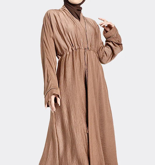 Mocha Empress Abaya - Islamic Pixels