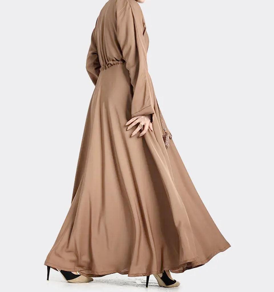 Mocha Fozia Abaya - Islamic Pixels