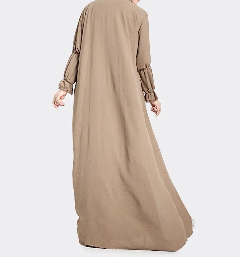 Mocha Roma Kimono - Islamic Pixels