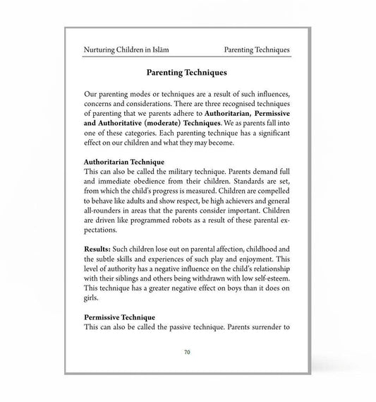 Nurturing Children in Islam – by Shaykh Mufti Saiful Islam - Islamic Pixels