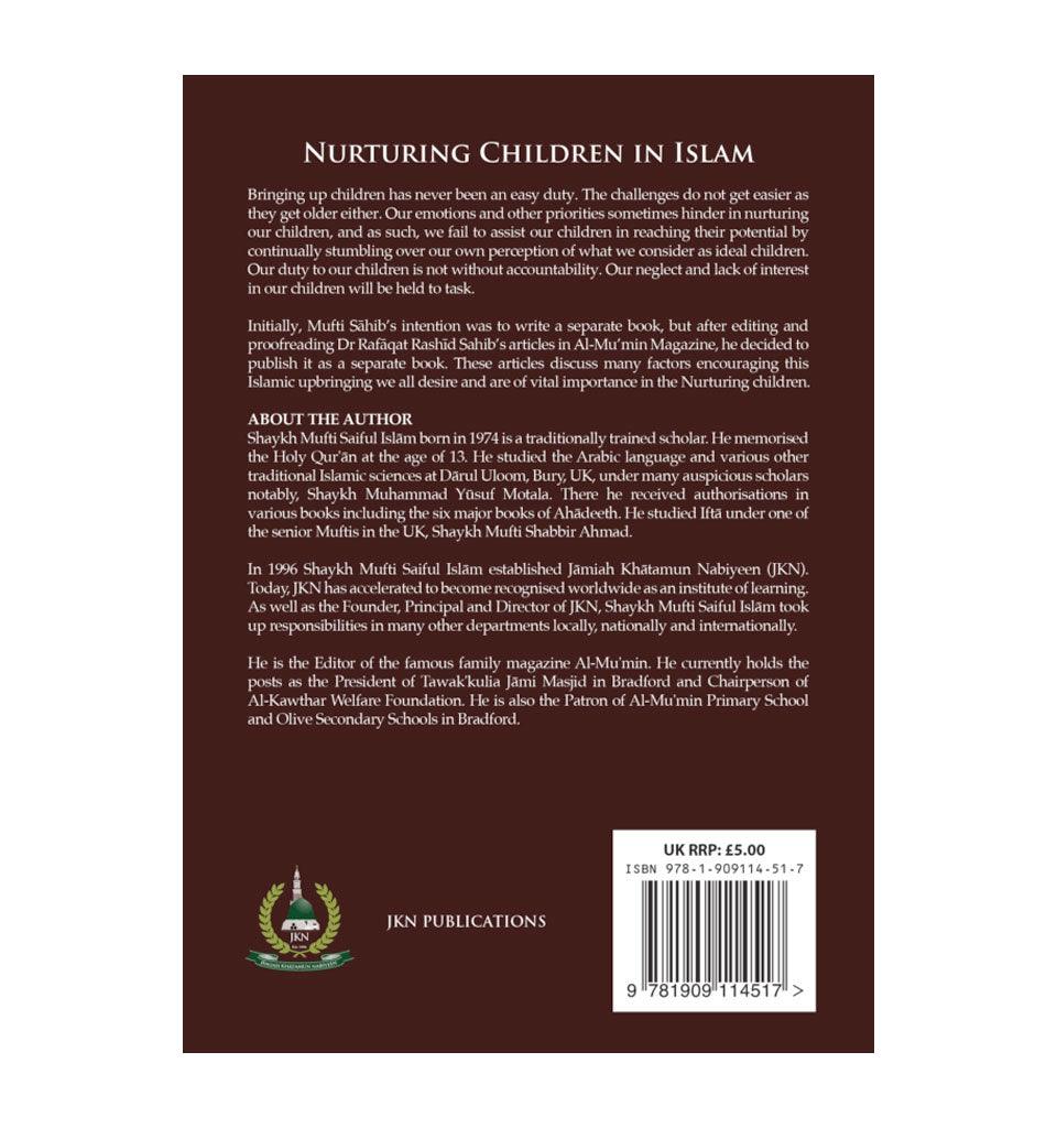 Nurturing Children in Islam – by Shaykh Mufti Saiful Islam - Islamic Pixels