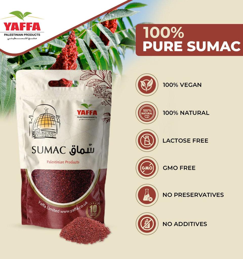 Palestinian Ground Sumac Spice Powder 250g - Islamic Pixels
