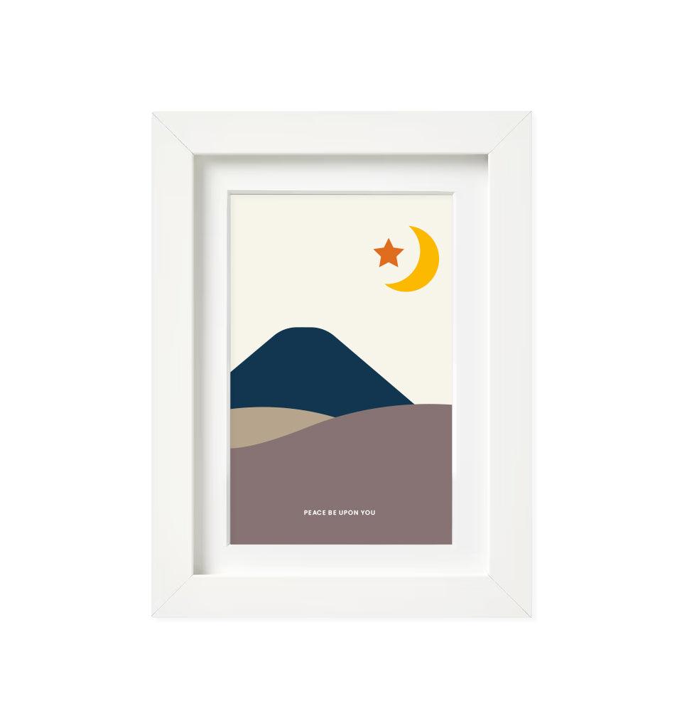 "Peace Be Upon You" Islamic Frame - Islamic Pixels