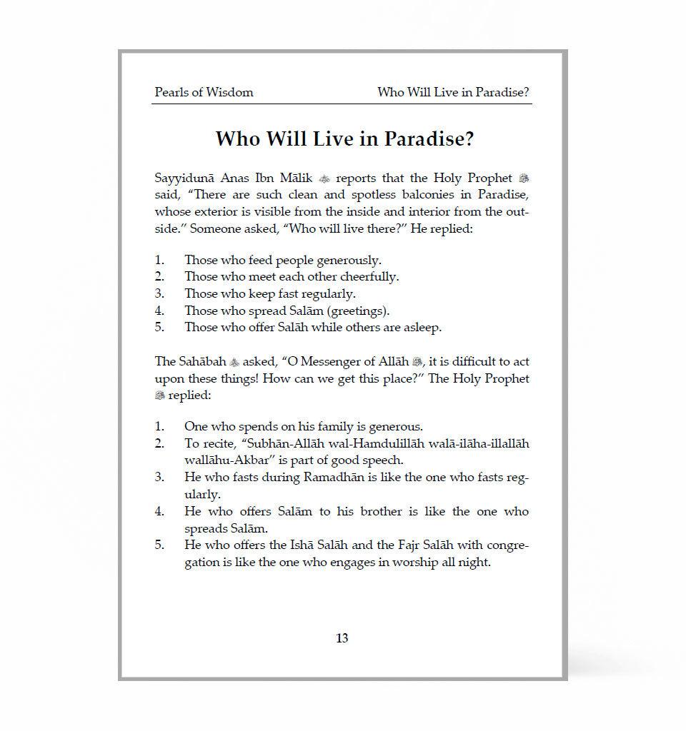 Pearls of Wisdom – by Shaykh Mufti Saiful Islam - Islamic Pixels