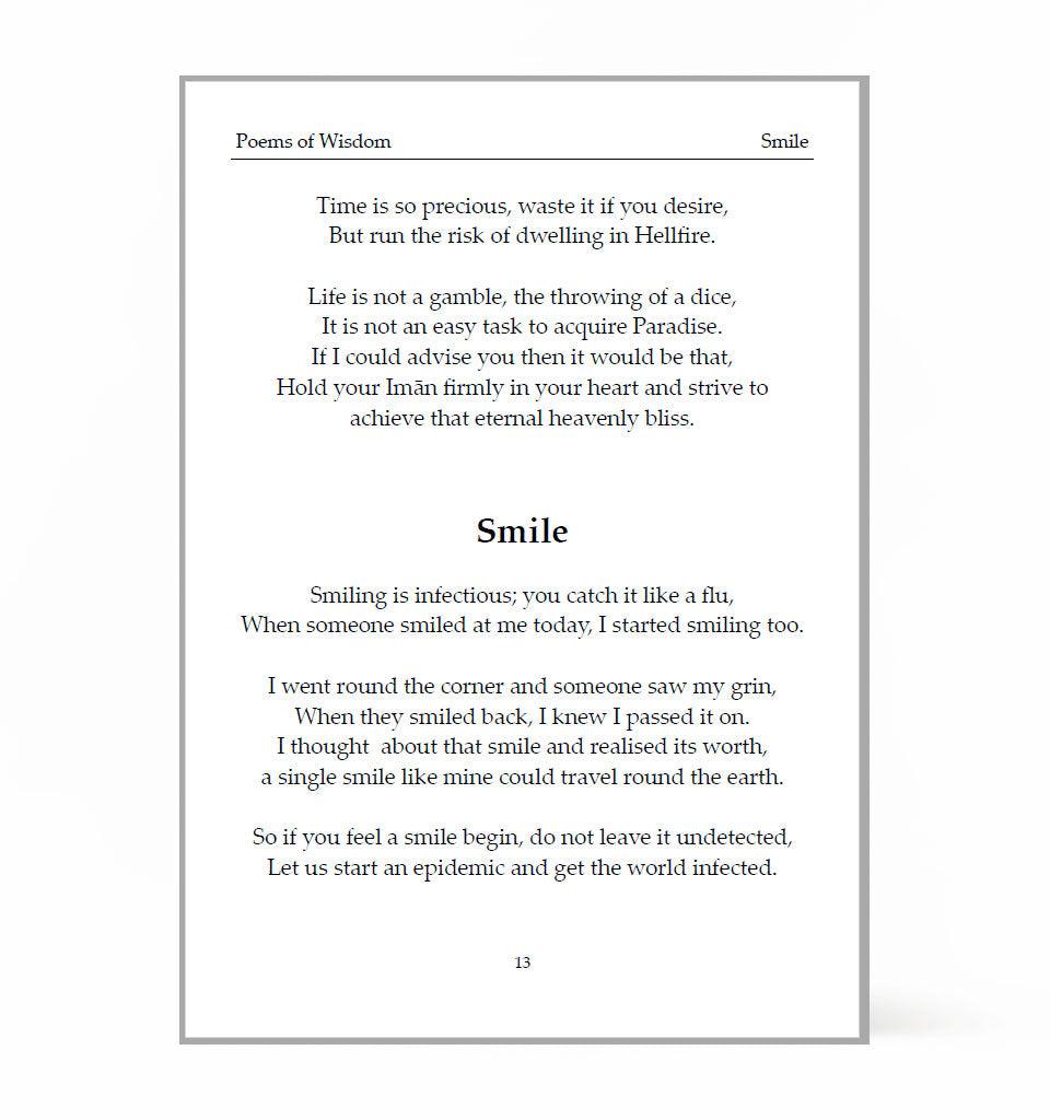 Poems of Wisdom – by Shaykh Mufti Saiful Islam - Islamic Pixels
