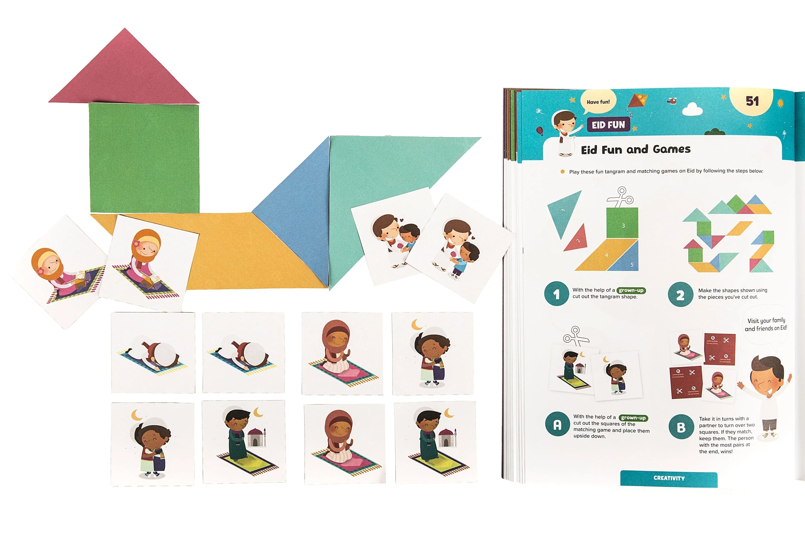 Ramadan Activity Book (Little Kids)