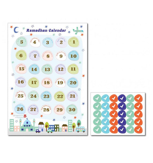 Ramadhan Calendar - Islamic Pixels