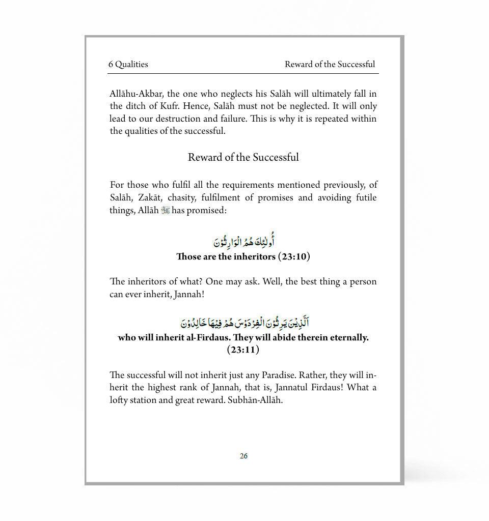 Six Qualities of a Believer – by Shaykh Mufti Saiful Islam - Islamic Pixels