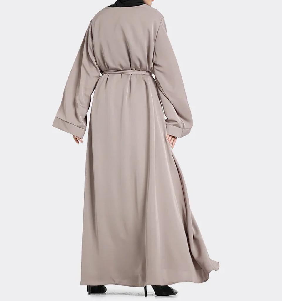 Stone Plain Abaya - Islamic Pixels