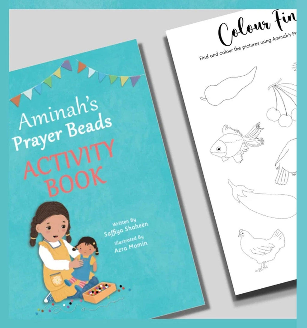 Aminah’s Prayer Beads Activity Book - Islamic Pixels