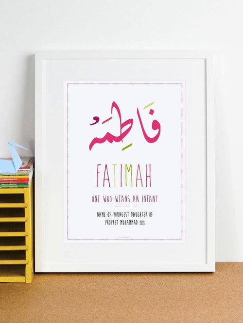 Fatimah-name-frame