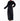 Black Fozia Velvet Abaya - Islamic Pixels