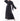 Black Open Abaya - Islamic Pixels