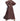 Chocolate Open Abaya - Islamic Pixels