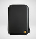 Classic Black with Black Trim Quran Case - Islamic Pixels