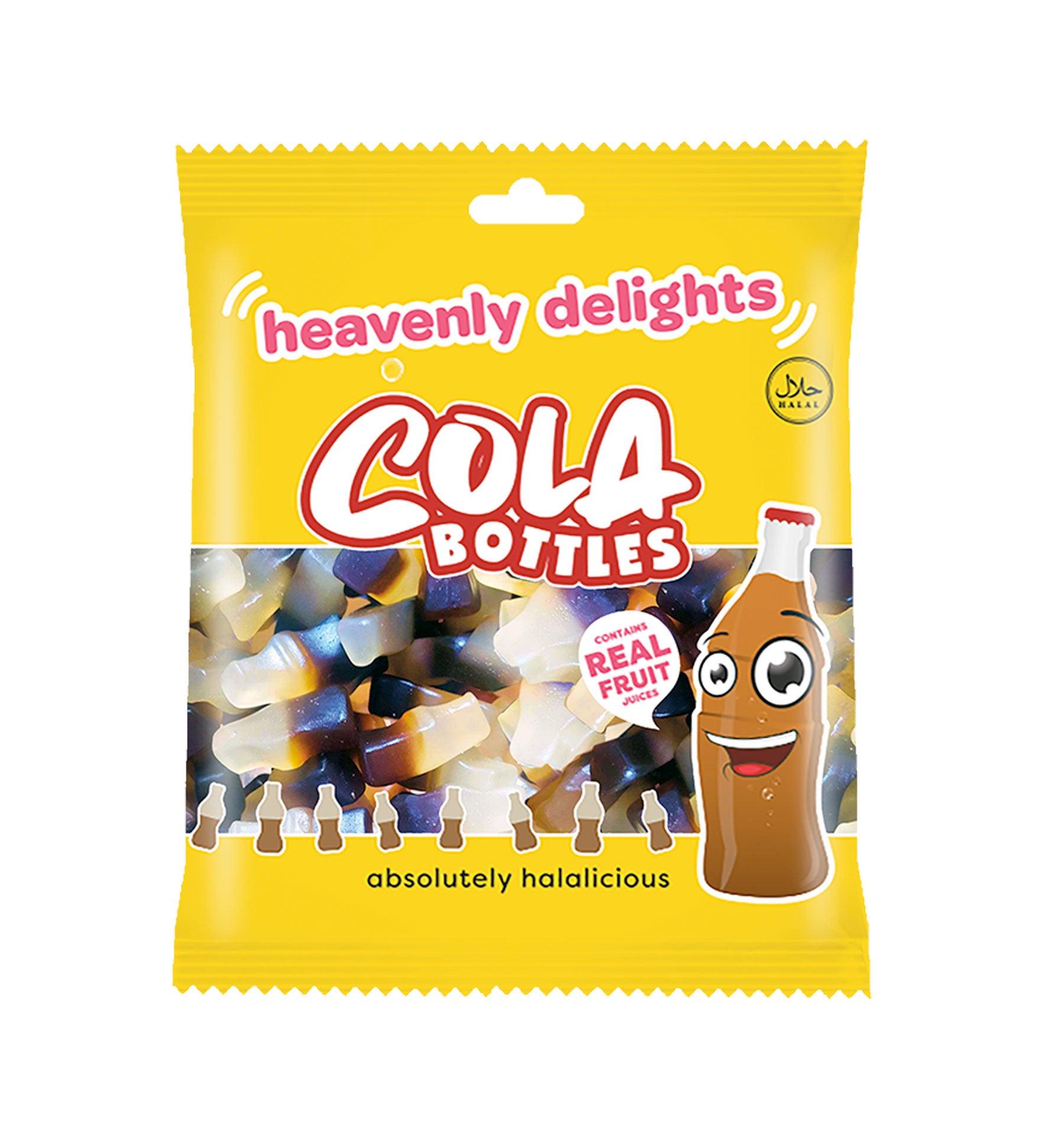 Cola Bottles Sweets Bag (80g) - Islamic Pixels