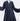 Girls Navy Fozia Abaya - Islamic Pixels