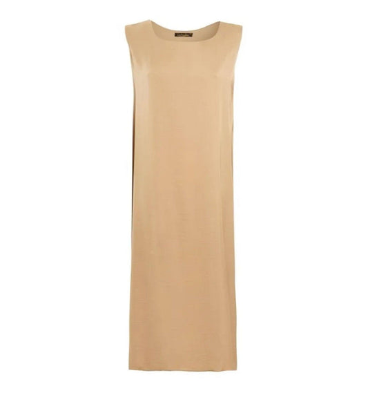 Gold Slip Dress - Islamic Pixels