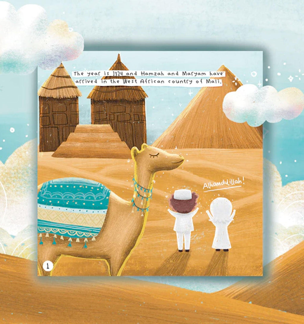 Hajj with Emperor Mansa Musa Islamic Children's Book - Islamic Pixels