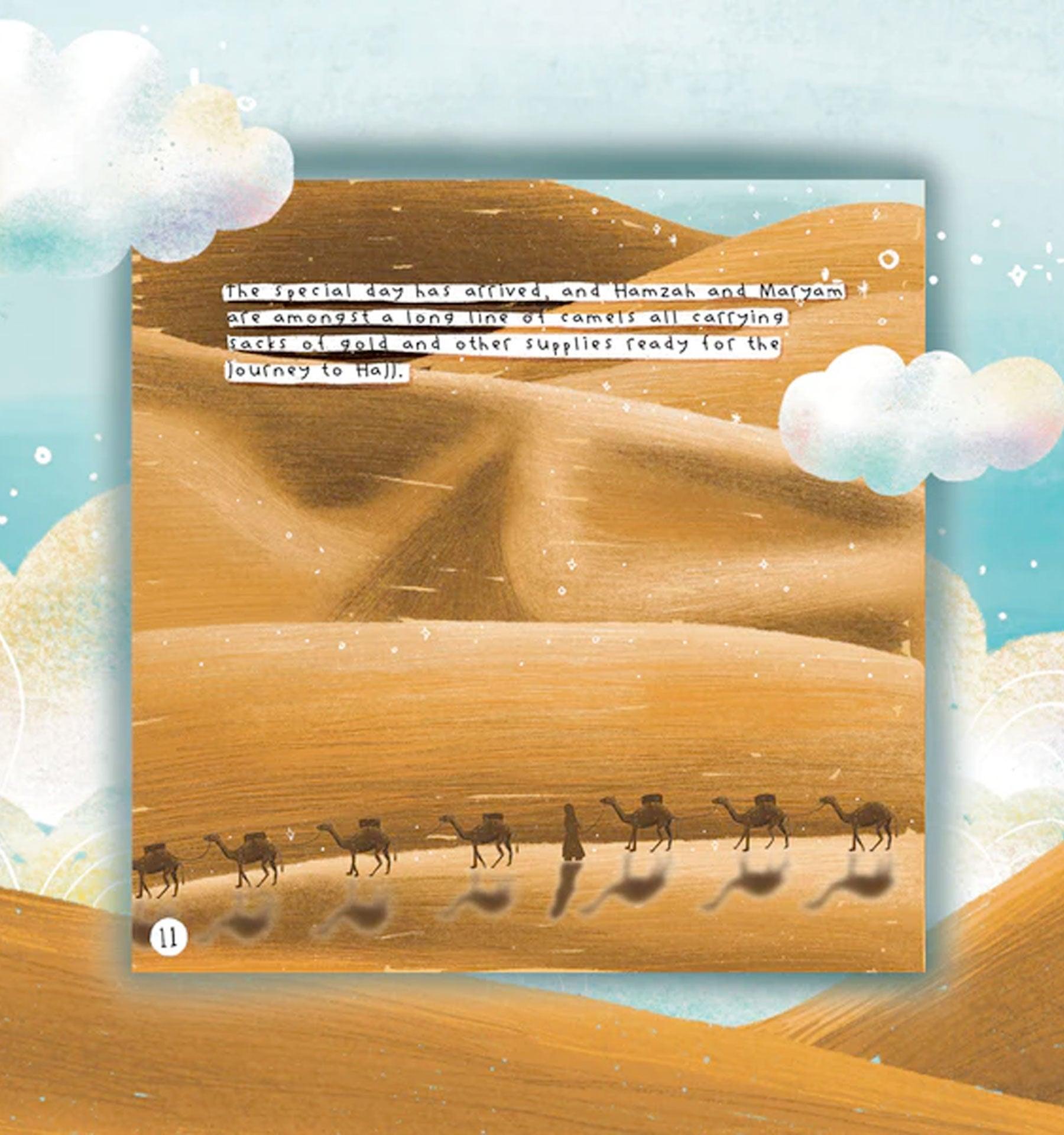 Hajj with Emperor Mansa Musa Islamic Children's Book - Islamic Pixels