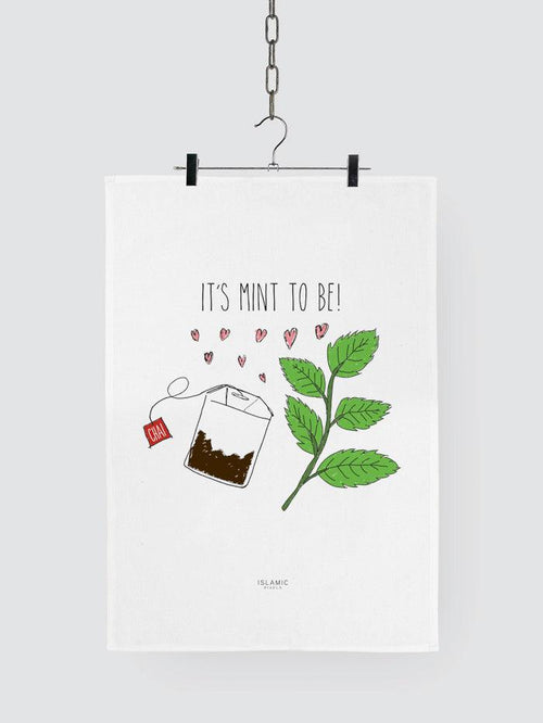 It's Mint to Be tea towel
