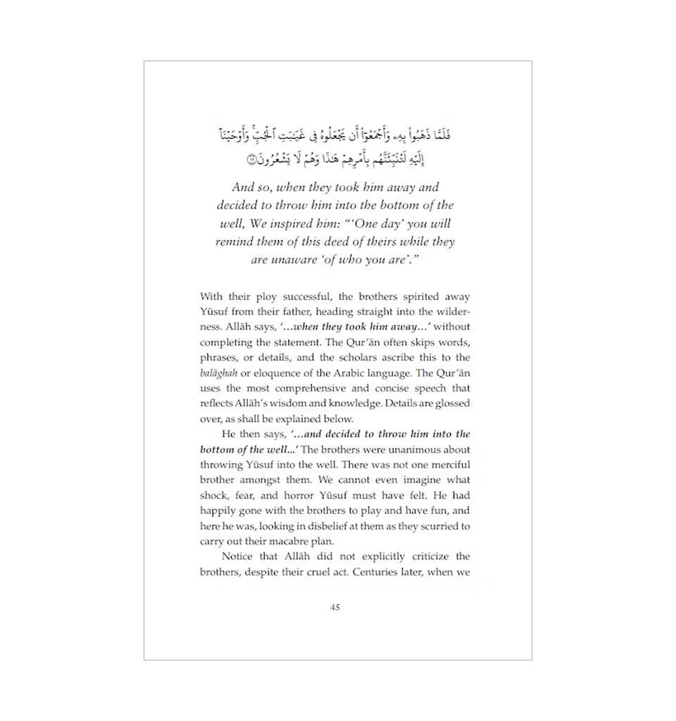 Lessons from Surah Yusuf - Islamic Pixels