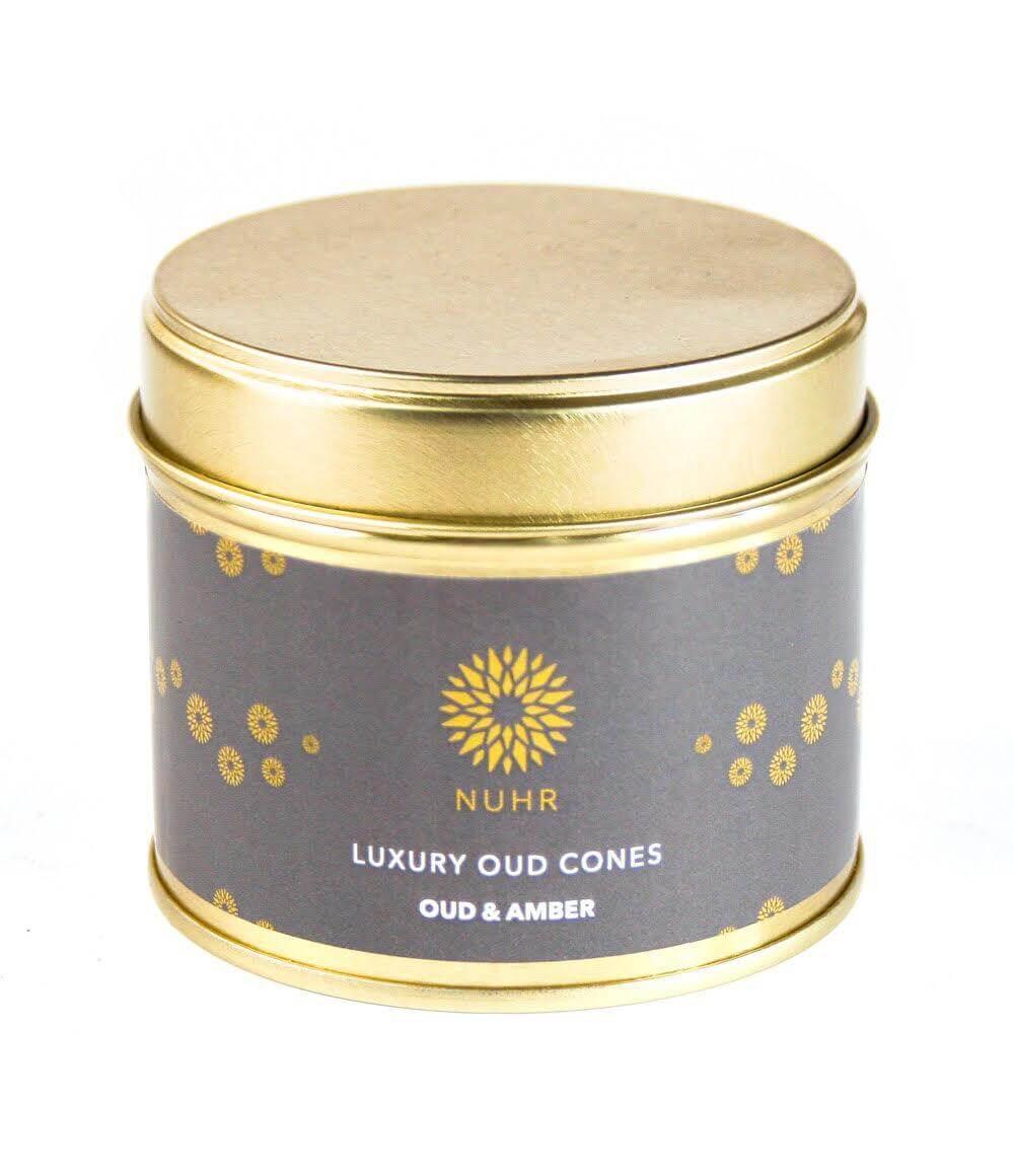 Luxury Oud Incense Cones - Oud and Amber - NUHR Home
