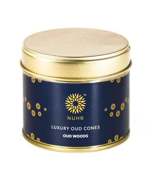 Luxury Oud Incense Cones - Oud Woods - NUHR Home