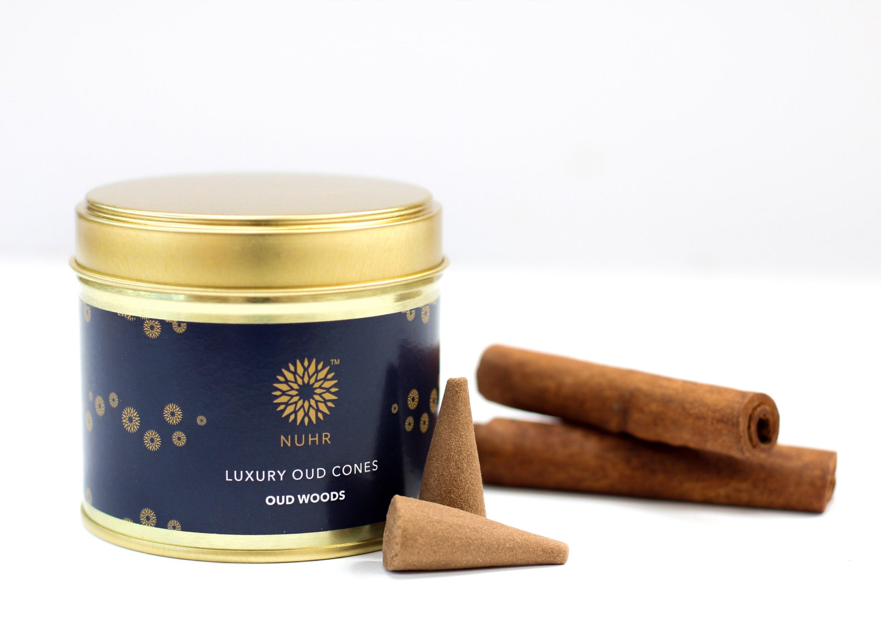 Luxury Oud Incense Cones - Oud Woods - Islamic Pixels
