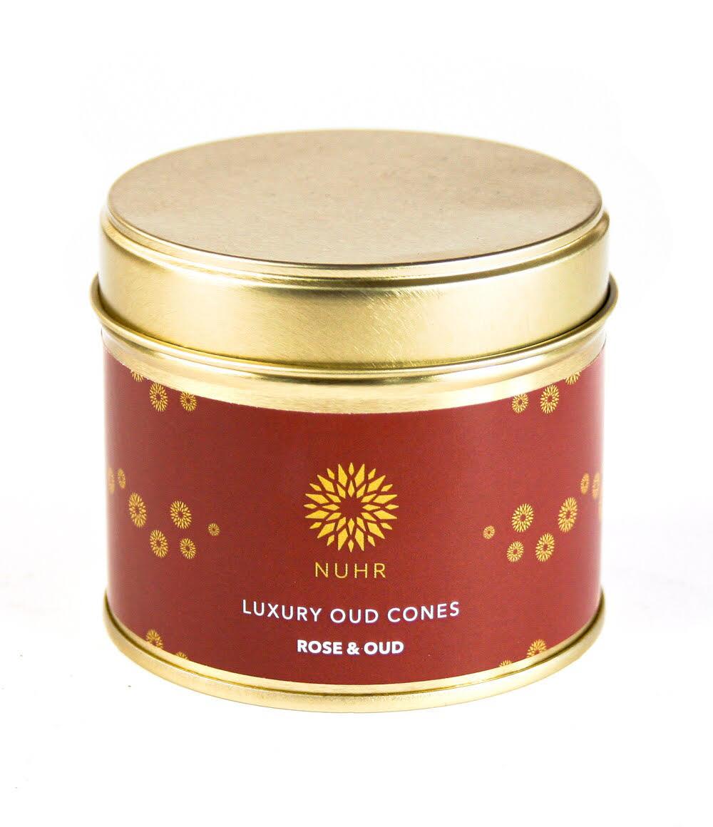Rose and Oud Incense Cones - NUHR Home