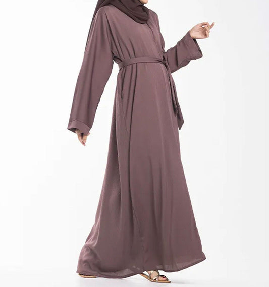 Mauve Akilah Abaya - Islamic Pixels