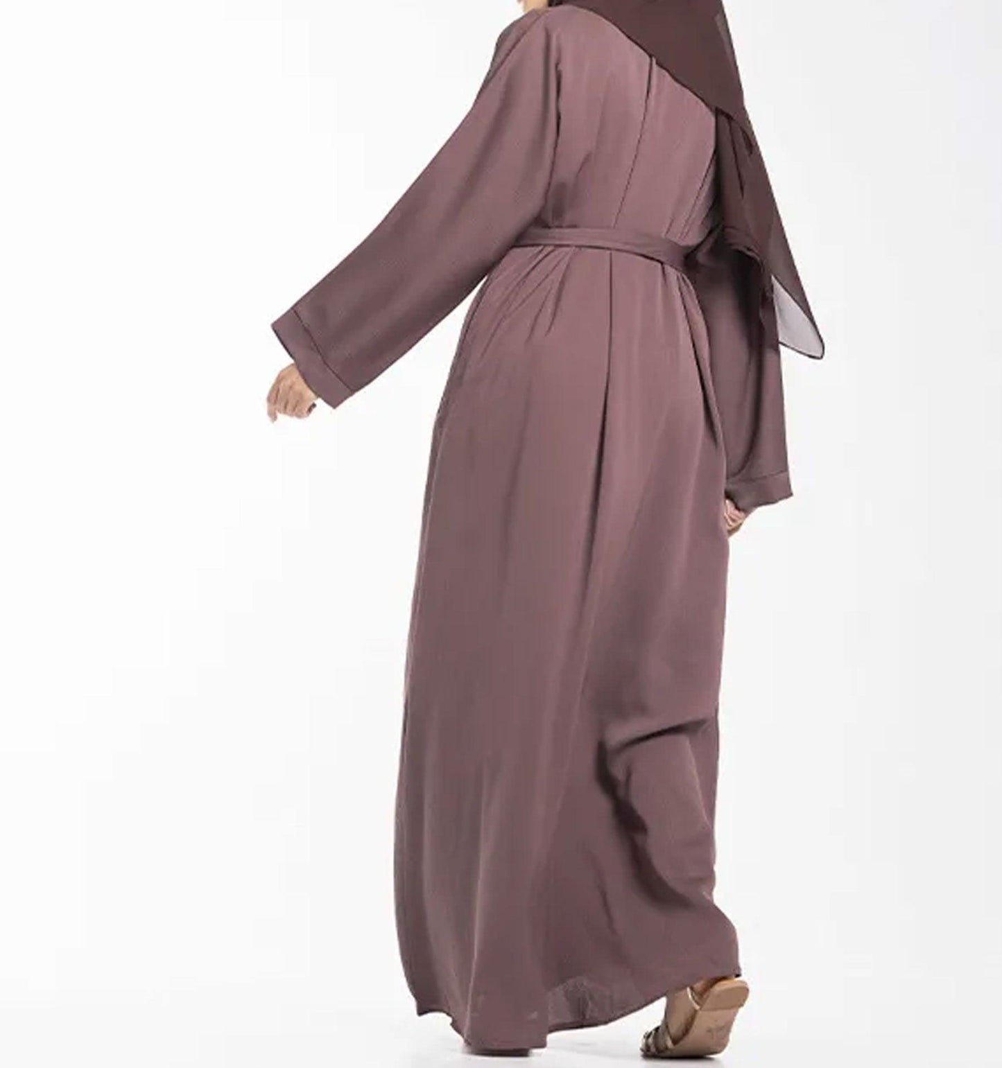 Mauve Akilah Abaya - Islamic Pixels