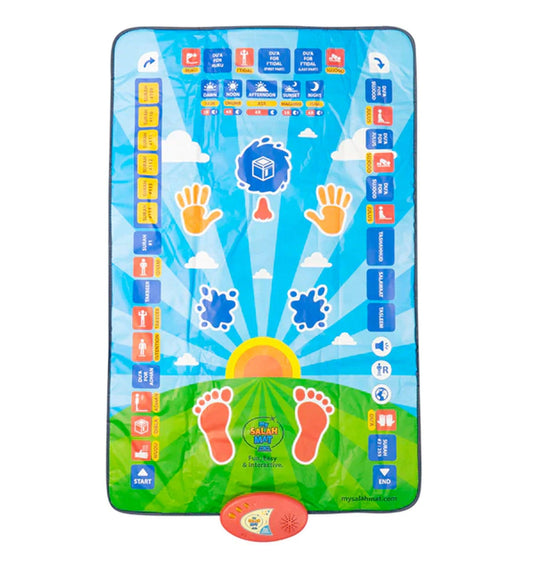 My Salah Mat Interactive Prayer Mat for Kids - Islamic Pixels