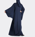 Navy Basic Farasha Abaya - Islamic Pixels