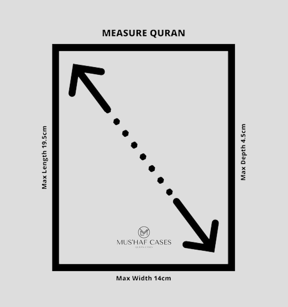 Navy Blue Quran Case - Islamic Pixels