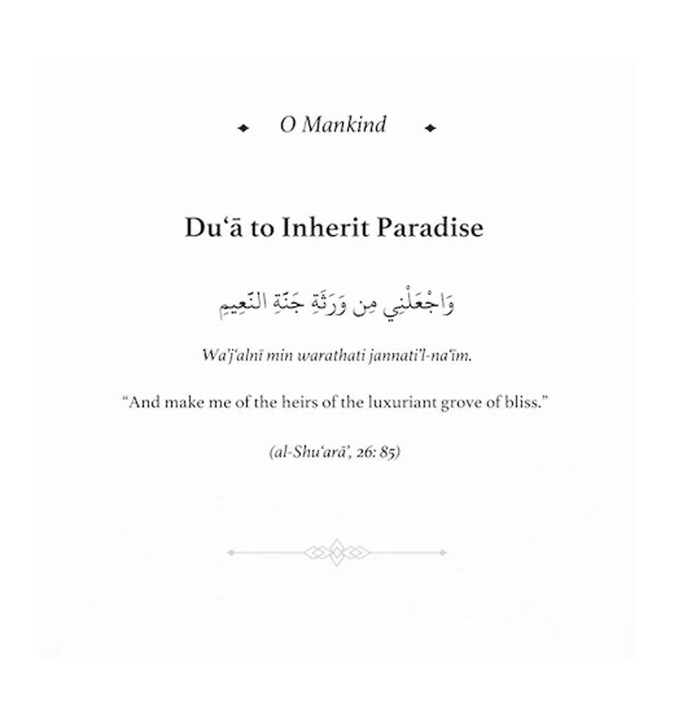 O Mankind! A pocketful of Gems from the Quran - Islamic Pixels