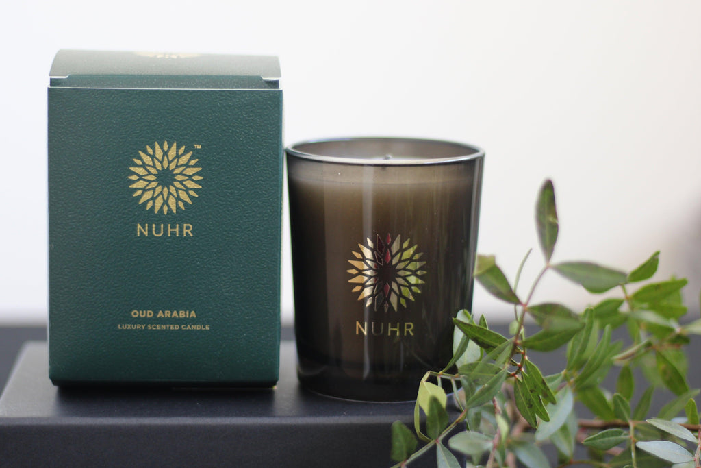 Oud Arabia Luxury Scented Candle - Islamic Pixels
