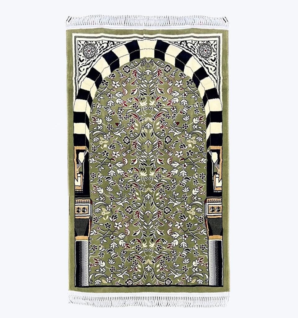Prayer Mat (Musallah) - Green - Islamic Pixels