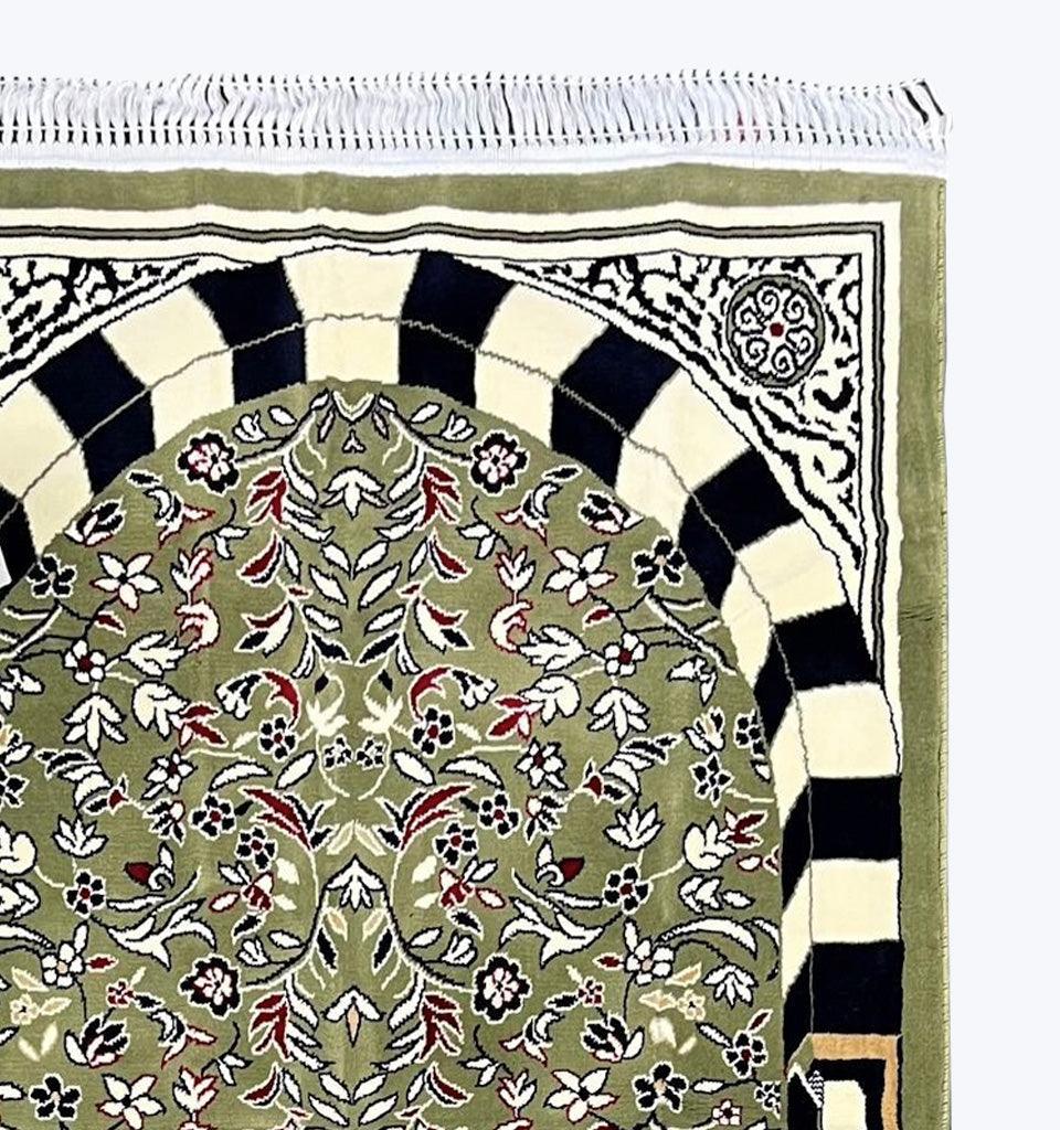 Prayer Mat (Musallah) - Green - Islamic Pixels