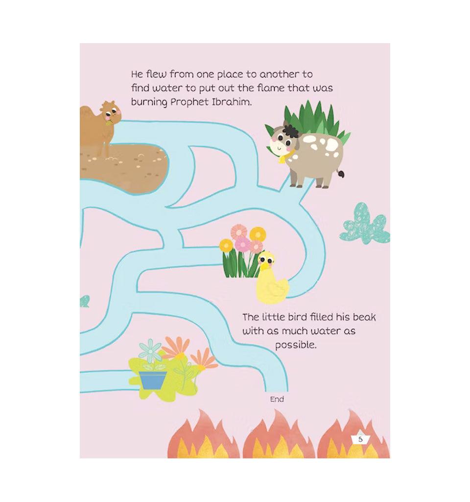 Prophet Ibrahim and the Little Bird Activity Book - Islamic Pixels