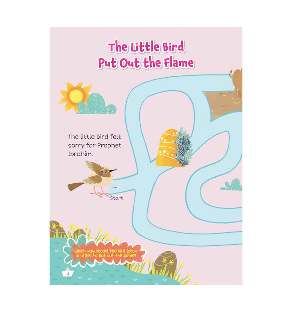 Prophet Ibrahim and the Little Bird Activity Book - Islamic Pixels