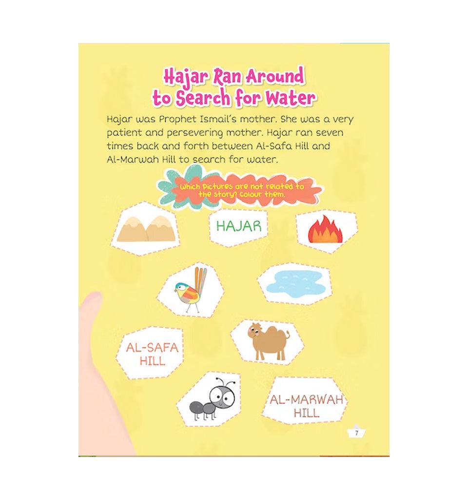 Prophet Ismail and the ZamZam Well Activity Book - Islamic Pixels