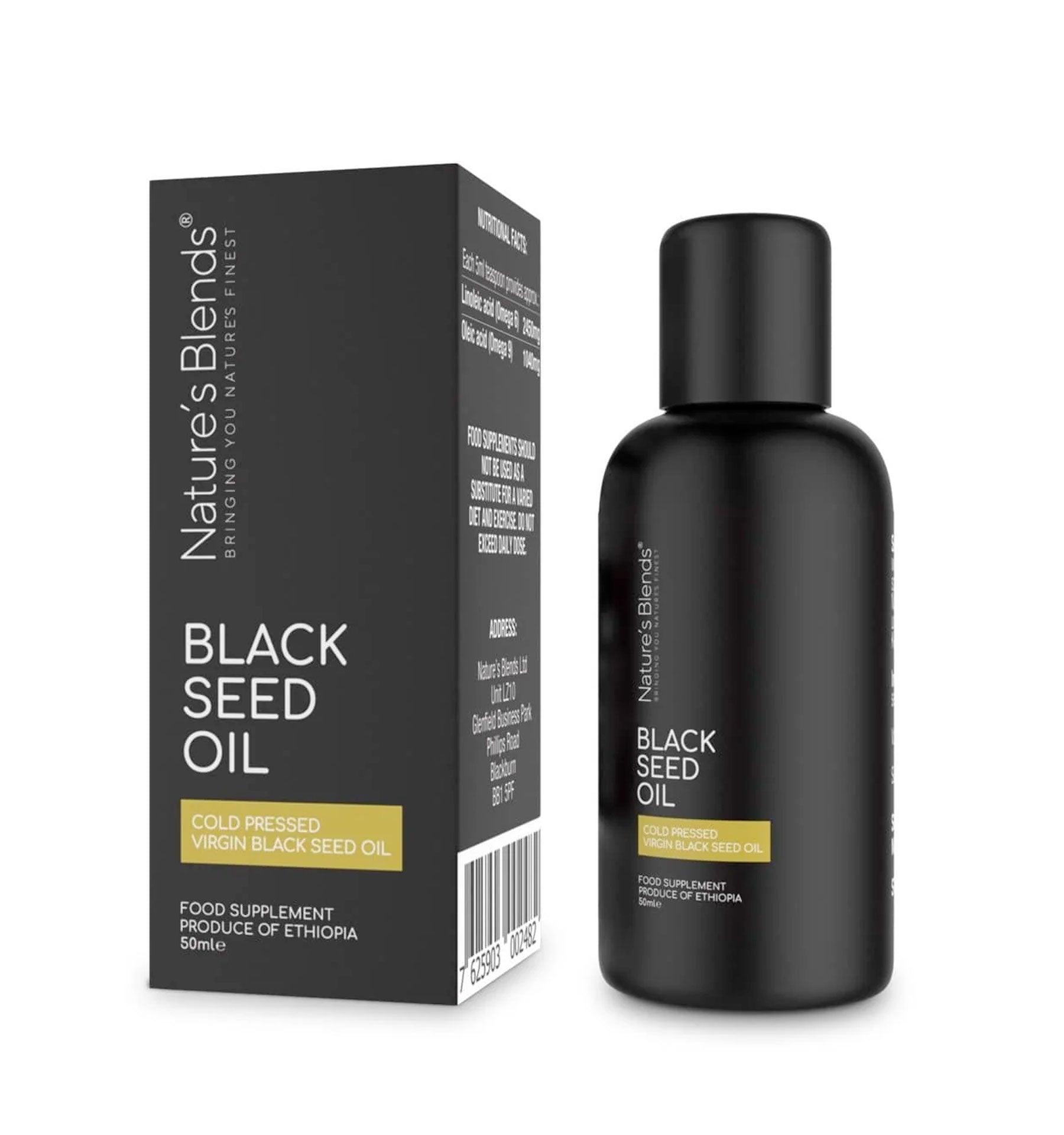 Raw Virgin Ethiopian Black Seed Oil (50ml) 2.5% TQ - Islamic Pixels