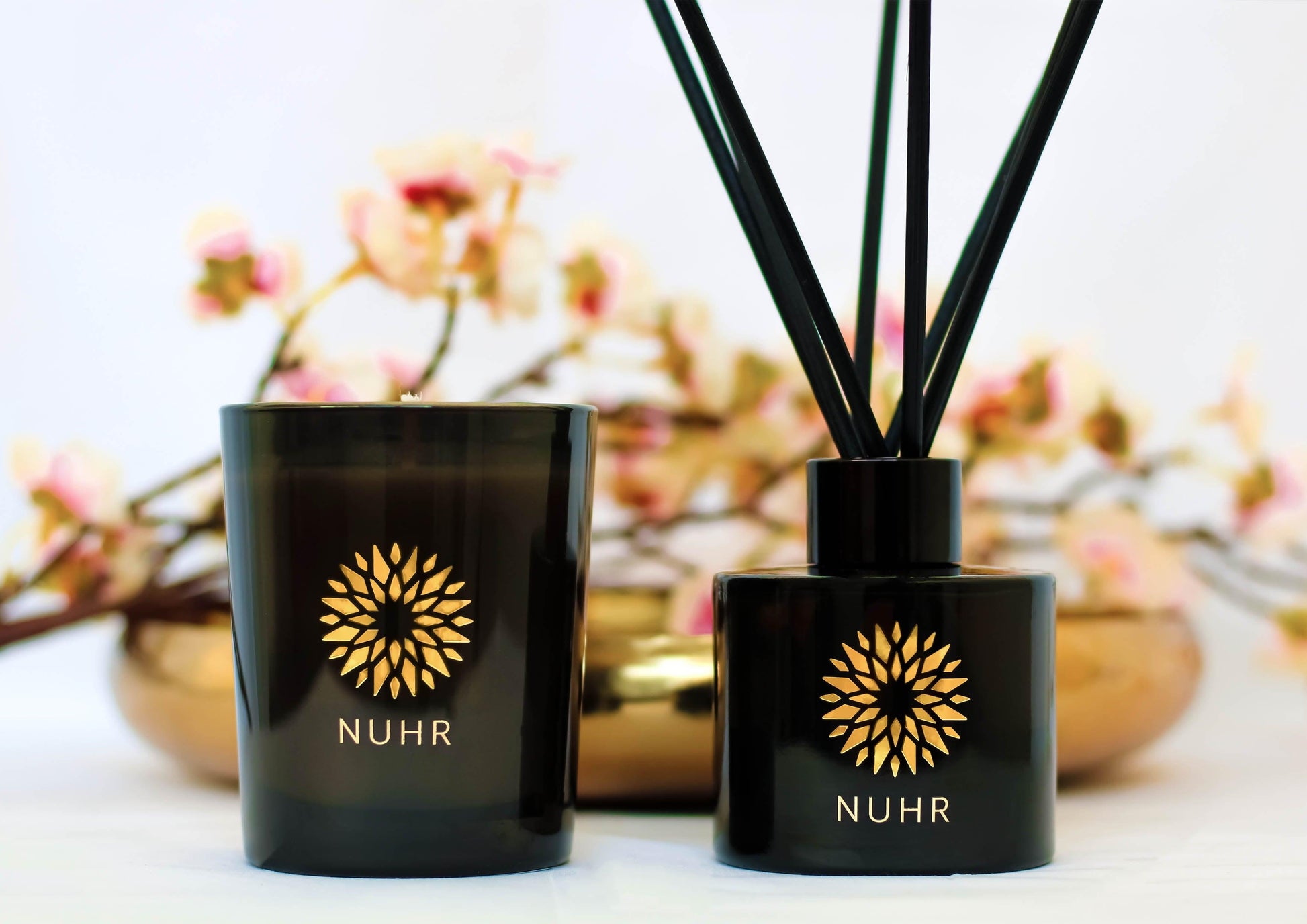 Rose & Oud Luxury Reed Diffuser - Islamic Pixels