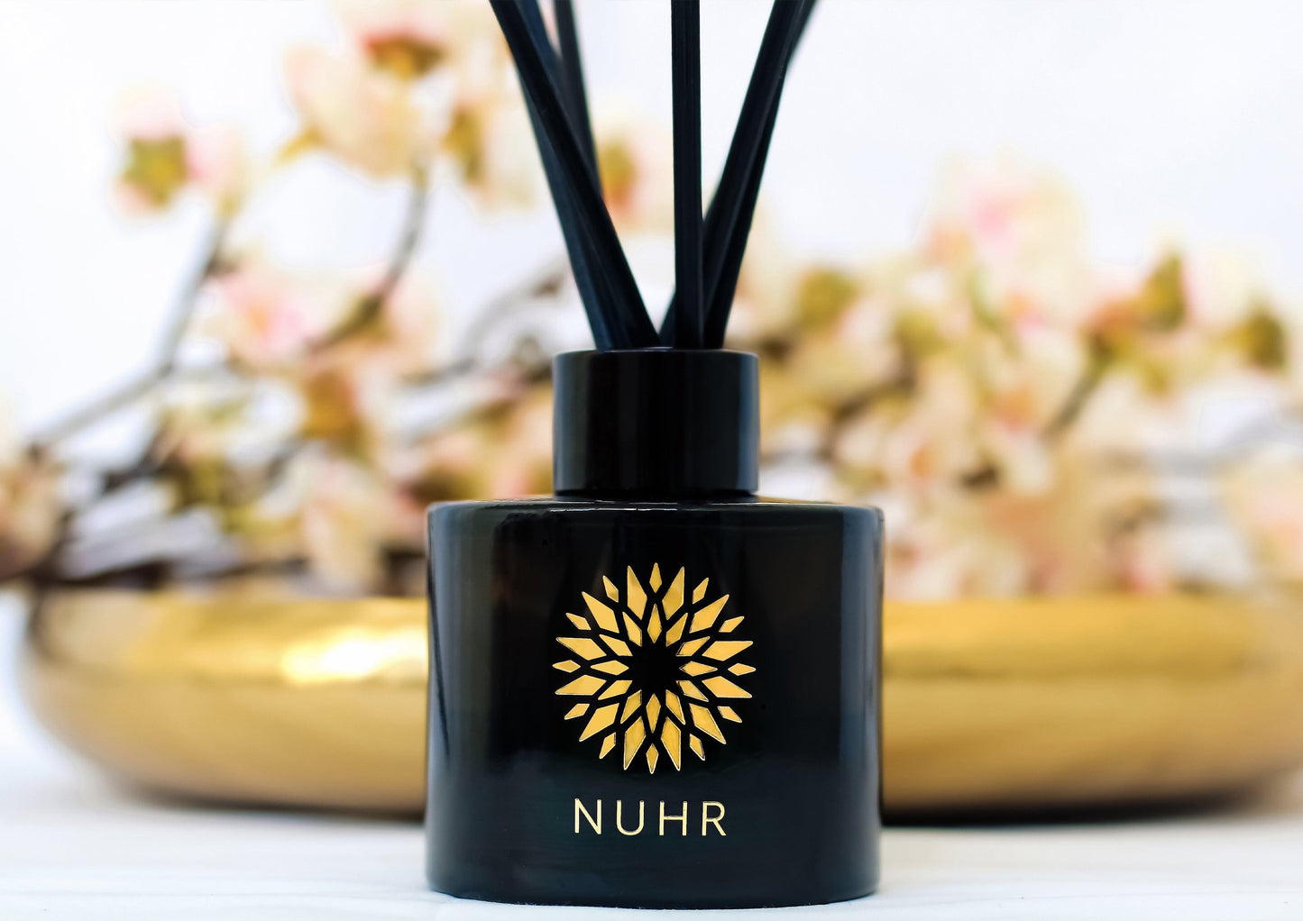 Rose & Oud Luxury Reed Diffuser - Islamic Pixels